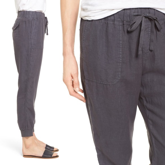 NEW Caslon Linen Jogger Pants - Picture 2 of 6